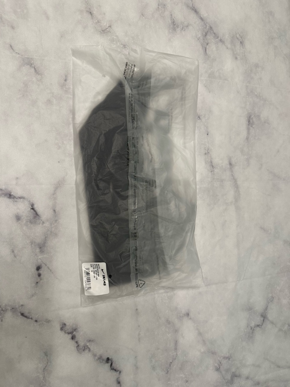 Skims x Nike Obsidian Matte Micro Scoop Bra - Black - Picture 8 of 9